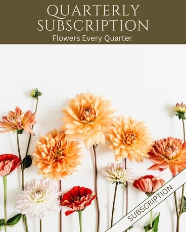 Quarterly Subscription Flower Arrangement